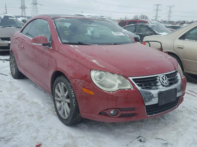 WVWAA71F88V006656 - 2008 VOLKSWAGEN EOS TURBO RED photo 1