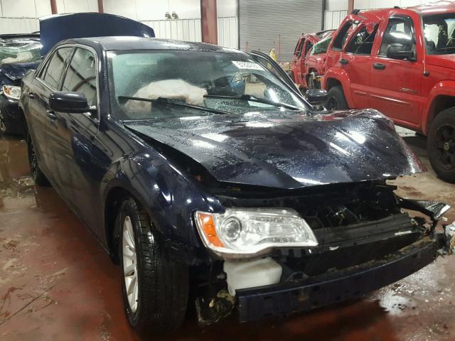 2C3CA4CG6BH555631 - 2011 CHRYSLER 300 BLUE photo 1