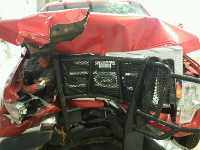 1FTFW1CF9CFB20718 - 2012 FORD F150 SUPER RED photo 7