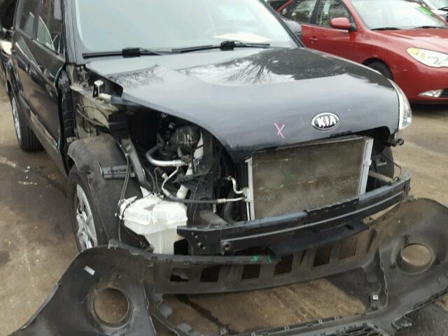 KNDJT2A50D7569929 - 2013 KIA SOUL BLACK photo 9