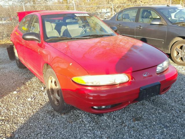 1G3NL52E33C181665 - 2003 OLDSMOBILE ALERO GL RED photo 1