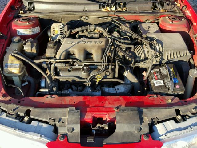 1G3NL52E33C181665 - 2003 OLDSMOBILE ALERO GL RED photo 7