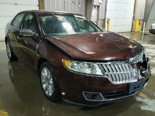 3LNHL2GC5CR804462 - 2012 LINCOLN MKZ BURGUNDY photo 1