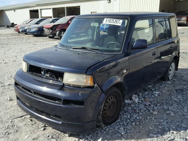 JTLKT324X40158213 - 2004 TOYOTA SCION XB BLUE photo 2