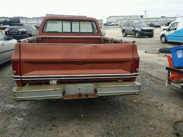 2GCCC14H1D1185017 - 1983 CHEVROLET C10 BROWN photo 6