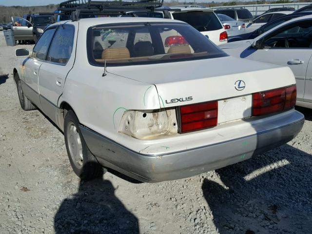 JT8UF11E9R0192983 - 1994 LEXUS LS 400 WHITE photo 9