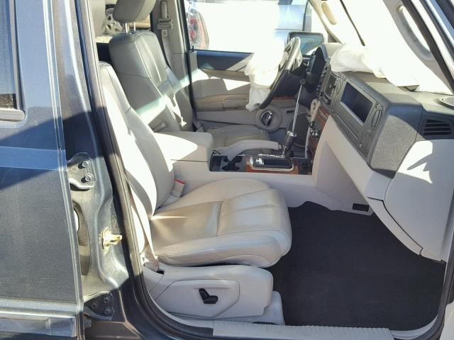 1J8HG58N96C330036 - 2006 JEEP COMMANDER ლურჯი ფოტო 5