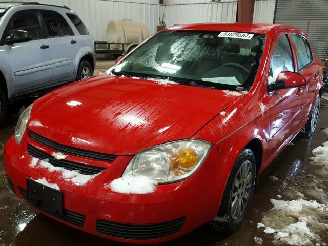 1G1AL55F977400560 - 2007 CHEVROLET COBALT LT RED photo 2