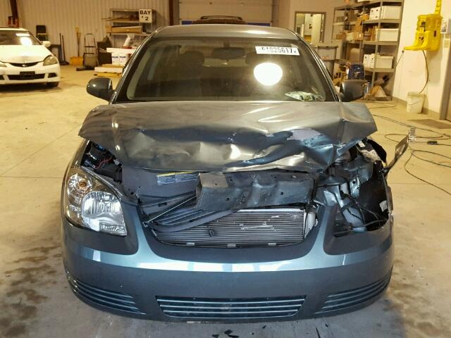 1G1AD5F53A7151389 - 2010 CHEVROLET COBALT 1LT BLUE photo 9