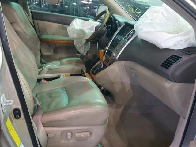 2T2HK31U77C011105 - 2007 LEXUS RX 350 TAN photo 5