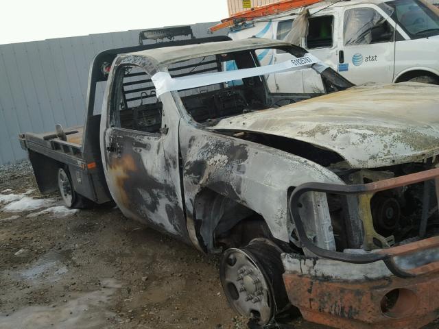 1GC3K0C81DZ150600 - 2013 CHEVROLET SILVERADO BURN photo 9