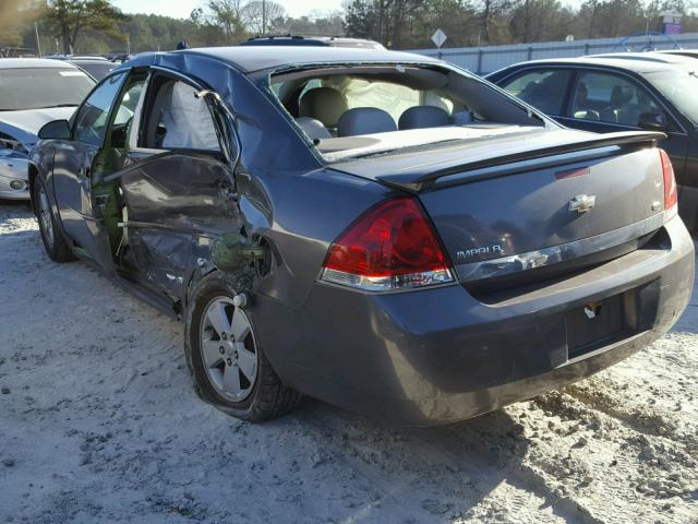 2G1WT57N391158696 - 2009 CHEVROLET IMPALA 1LT GRAY photo 3