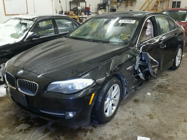 WBAXH5C54CDW11493 - 2012 BMW 528 XI BLACK photo 2