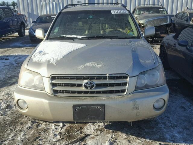 JTEGF21A320043018 - 2002 TOYOTA HIGHLANDER SILVER photo 9