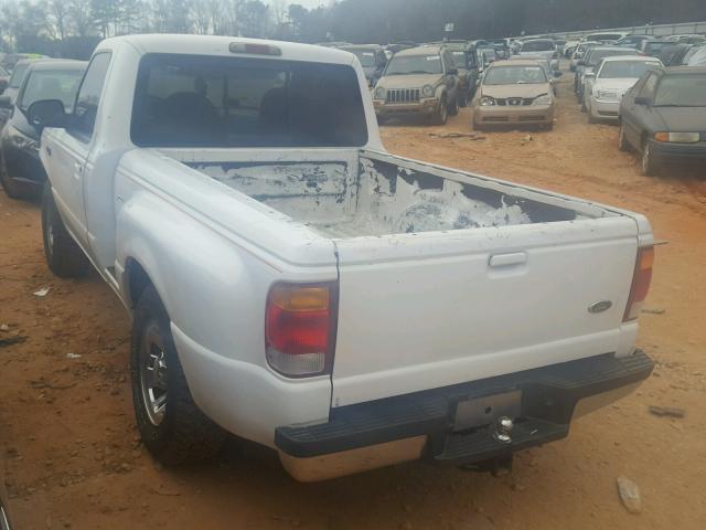 1FTYR10C4WPB50170 - 1998 FORD RANGER WHITE photo 3