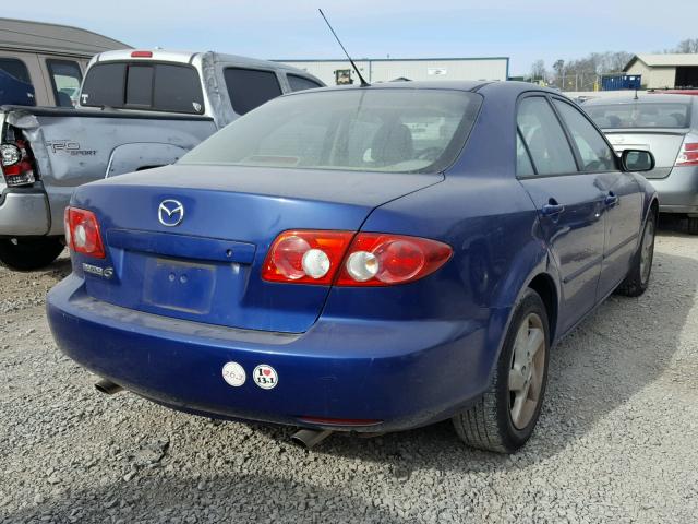 1YVFP80C645N41085 - 2004 MAZDA 6 I BLUE photo 4