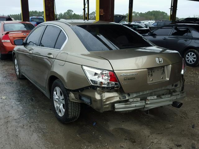 1HGCP26488A121980 - 2008 HONDA ACCORD LXP GOLD photo 3