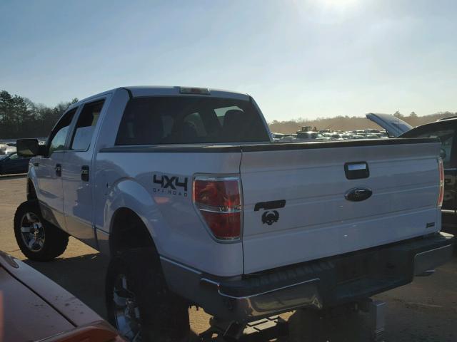 1FTFW1EV4AFB06033 - 2010 FORD F150 SUPER WHITE photo 3