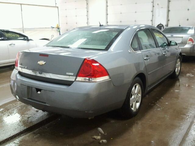 2G1WT58K679382144 - 2007 CHEVROLET IMPALA LT SILVER photo 4