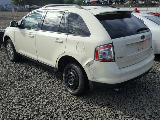 2FMDK48CX7BA45727 - 2007 FORD EDGE SEL CREAM photo 3