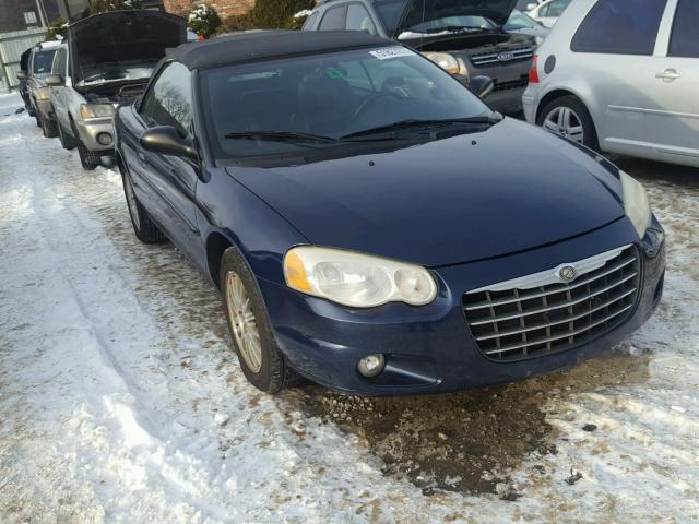 1C3EL55R25N619246 - 2005 CHRYSLER SEBRING TO BLUE photo 1