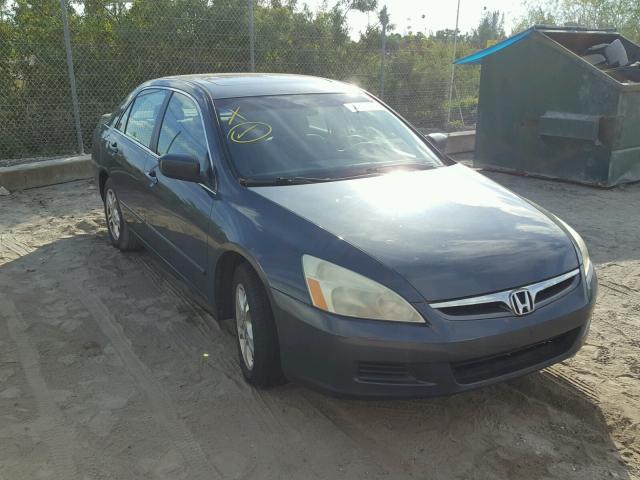 1HGCM567X6A184287 - 2006 HONDA ACCORD EX GRAY photo 1