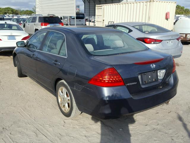 1HGCM567X6A184287 - 2006 HONDA ACCORD EX GRAY photo 3