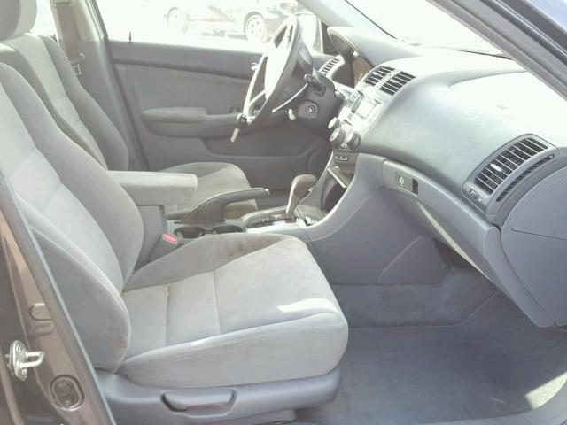 1HGCM567X6A184287 - 2006 HONDA ACCORD EX GRAY photo 5