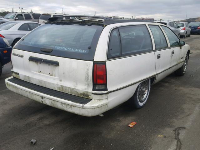 1G1BL83E3NW160635 - 1992 CHEVROLET CAPRICE WHITE photo 4