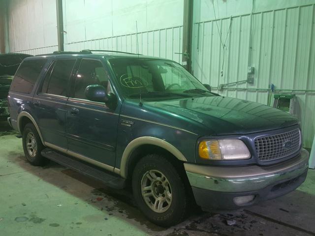 1FMRU17L3XLB68799 - 1999 FORD EXPEDITION BLUE photo 1