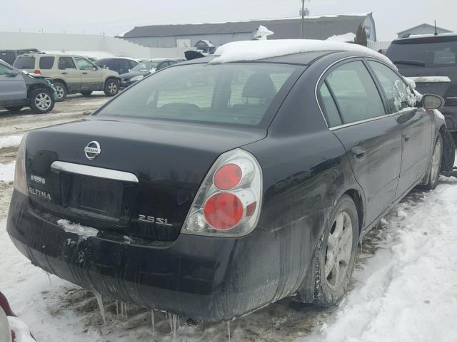 1N4AL11D06C234624 - 2006 NISSAN ALTIMA S BLACK photo 4