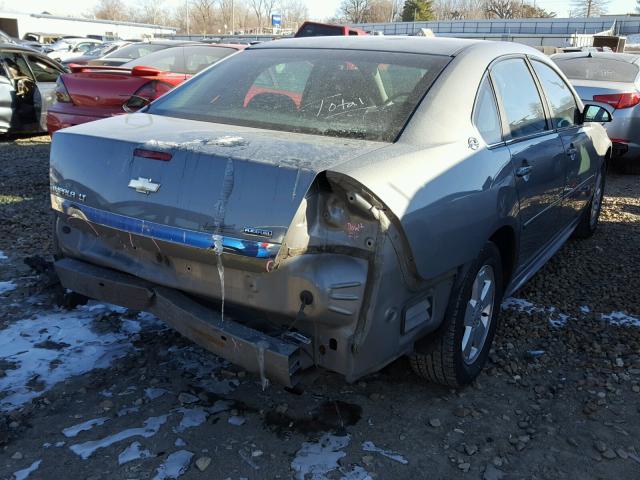 2G1WT57K291191596 - 2009 CHEVROLET IMPALA 1LT GRAY photo 4