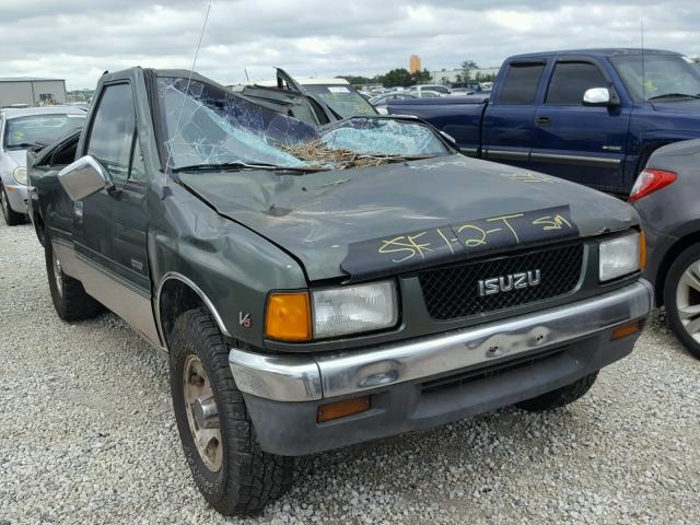 4S2CG58Z5N4350303 - 1992 ISUZU RODEO S GREEN photo 1