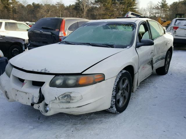 1G2HY54K524164736 - 2002 PONTIAC BONNEVILLE WHITE photo 2