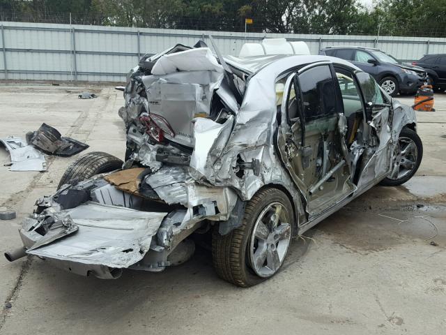 1G1ZD5E04CF130794 - 2012 CHEVROLET MALIBU 2LT SILVER photo 4