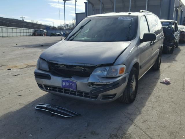 1GNDX13E94D105751 - 2004 CHEVROLET VENTURE LU SILVER photo 2