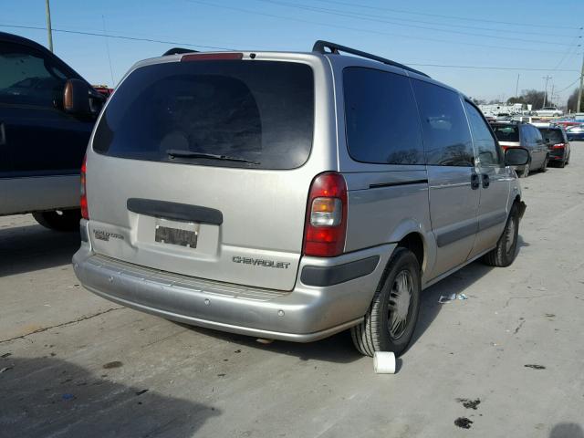 1GNDX13E94D105751 - 2004 CHEVROLET VENTURE LU SILVER photo 4