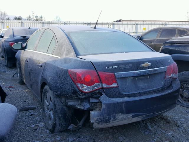 1G1PC5SB8E7131430 - 2014 CHEVROLET CRUZE LT CHARCOAL photo 3