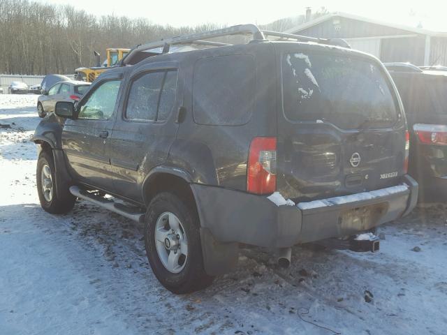 5N1ED28Y94C651448 - 2004 NISSAN XTERRA XE BLACK photo 3