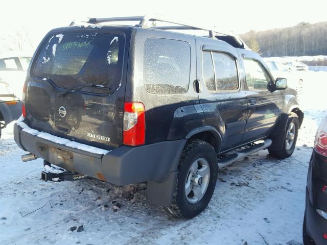 5N1ED28Y94C651448 - 2004 NISSAN XTERRA XE BLACK photo 4