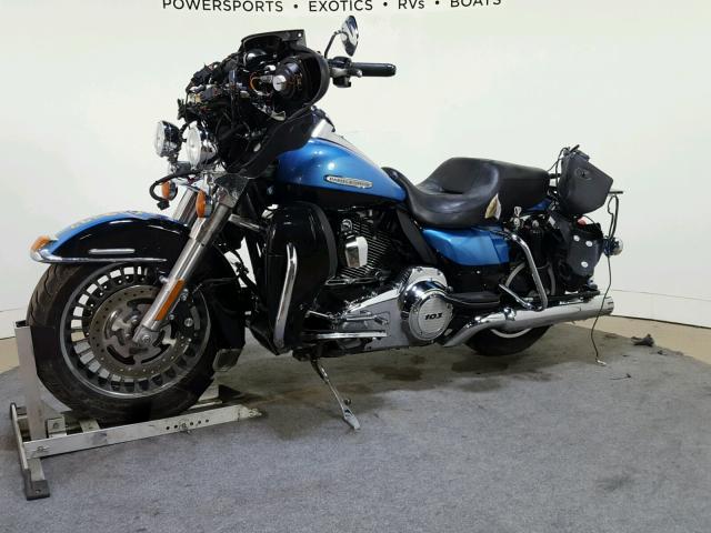 1HD1KEM18BB603542 - 2011 HARLEY-DAVIDSON FLHTK BLUE photo 4