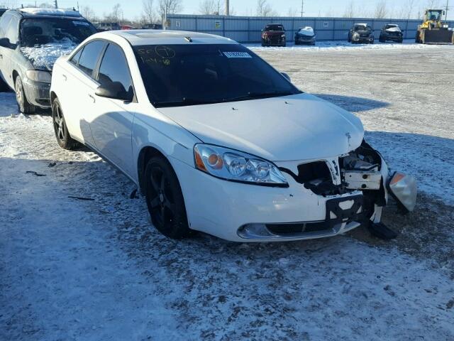 1G2ZG57N484127120 - 2008 PONTIAC G6 BASE WHITE photo 1