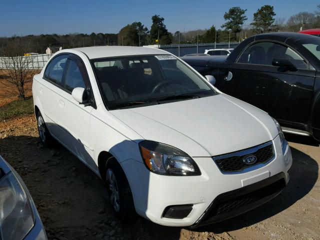 KNADH4A36B6930377 - 2011 KIA RIO BASE SILVER photo 1