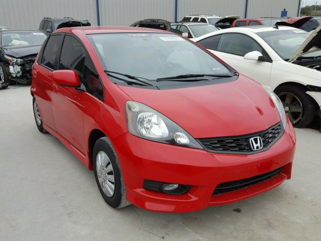 JHMGE8H65DC074332 - 2013 HONDA FIT SPORT RED photo 1