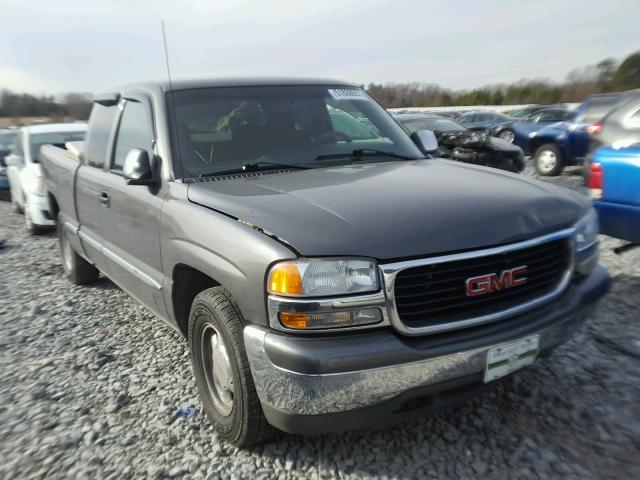 1GTEC19T41Z214308 - 2001 GMC NEW SIERRA GRAY photo 1