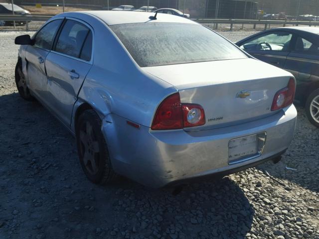 1G1ZJ577694194407 - 2009 CHEVROLET MALIBU 2LT SILVER photo 3