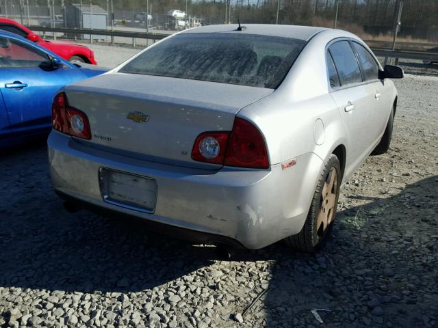 1G1ZJ577694194407 - 2009 CHEVROLET MALIBU 2LT SILVER photo 4