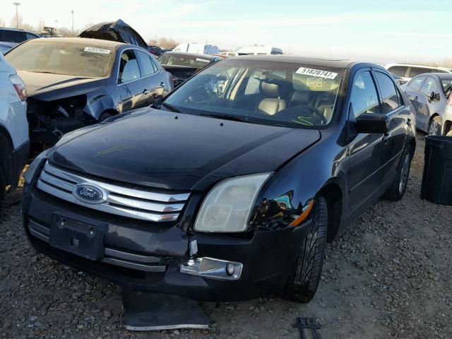 3FAHP08146R112472 - 2006 FORD FUSION SEL BLACK photo 2