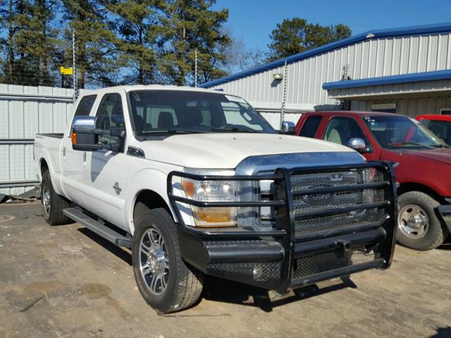 1FT7W2BT9EEB40297 - 2014 FORD F250 SUPER WHITE photo 1