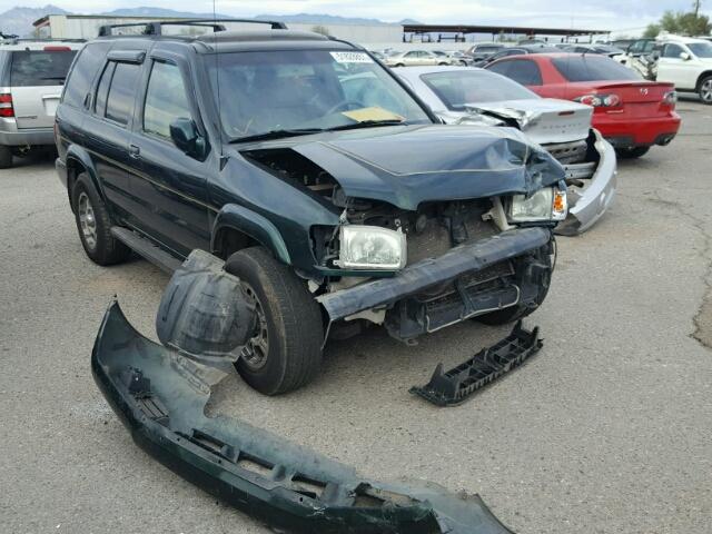 JN8DR09XX1W563499 - 2001 NISSAN PATHFINDER GREEN photo 1